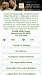 Mobile Screenshot of emeraldridgeweddings.com